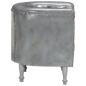 Preview: Sessel Grau Echtleder