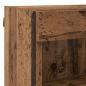 Preview: TV Wand Einheiten mit LED 6 pcs Altholz Holzwerkstoff