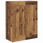 Preview: Highboard mit Schubladen Altholz 69,5 x 34 x 180 cm Holzwerkstoff