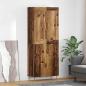 Preview: ARDEBO.de - Highboard Altholz 69,5 x 34 x 180 cm Holzwerkstoff