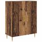 Preview: Highboard Altholz 69,5 x 34 x 180 cm Holzwerkstoff