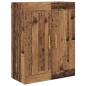 Preview: Highboard Altholz 69,5 x 34 x 180 cm Holzwerkstoff