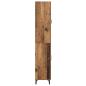 Preview: Highboard Wandmontiert Altholz 69,5 x 34 x 180 cm Holzwerkstoff