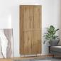 Preview: ARDEBO.de - Highboard Artisan-Eiche 69,5 x 34 x 180 cm Holzwerkstoff