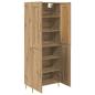 Preview: Highboard Artisan-Eiche 69,5 x 34 x 180 cm Holzwerkstoff