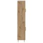 Preview: Highboard Artisan-Eiche 69,5 x 34 x 180 cm Holzwerkstoff
