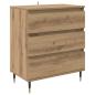 Preview: Sideboard mit Schubladen Artisan-Eiche 60 x 35 x 70 cm Holzwerkstoff