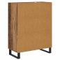 Preview: Sideboard Altholz 69,5 x 34 x 90 cm Holzwerkstoff