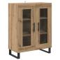 Preview: Sideboard Artisan-Eiche 69,5 x 34 x 90 cm Holzwerkstoff