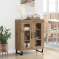 Preview: Sideboard Artisan-Eiche 69,5 x 34 x 90 cm Holzwerkstoff