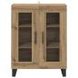 Preview: Sideboard Artisan-Eiche 69,5 x 34 x 90 cm Holzwerkstoff