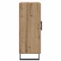 Preview: Sideboard Artisan-Eiche 69,5 x 34 x 90 cm Holzwerkstoff