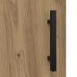 Preview: Sideboard Artisan-Eiche 69,5 x 34 x 90 cm Holzwerkstoff