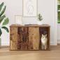 Preview: Katzenhaus Altholz 85 x 55 x 50 cm Holzwerkstoff