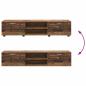 Preview: TV-Schrankset mit Schubladen mit Regal Altholz Holzwerkstoff