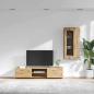 Preview: TV-Schrankset mit Schubladen Artisan-Eiche Holzwerkstoff