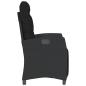 Preview: 3-tlg. Bistro-Set mit Kissen Schwarz Poly Rattan