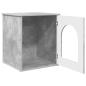 Preview: Katzenhaus Beton 53 x 52 x 62 cm Holzwerkstoff