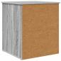 Preview: Katzenhaus Graues Sonoma 53 x 52 x 62 cm Holzwerkstoff