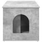 Preview: Katzenhaus Beton 85 x 55 x 53,5 cm Holzwerkstoff