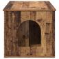 Preview: ARDEBO.de - Katzenhaus Altholz 85 x 55 x 53,5 cm Holzwerkstoff