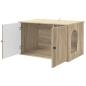 Preview: Katzenhaus Sonoma 85 x 55 x 50,5 cm Holzwerkstoff