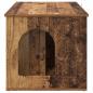 Preview: ARDEBO.de - Katzenhaus Altholz 85 x 55 x 50 cm Holzwerkstoff