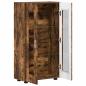Preview: Sideboard Geräucherte Eiche 55,5 x 29 x 100 cm Holzwerkstoff