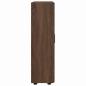 Preview: ARDEBO.de - Sideboard Braun Eichen-Optik 55,5 x 29 x 100 cm Holzwerkstoff