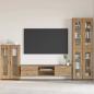 Preview: ARDEBO.de - Sideboard Artisan-Eiche 55,5 x 29 x 100 cm Holzwerkstoff