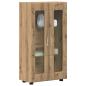 Preview: Sideboard Artisan-Eiche 55,5 x 29 x 100 cm Holzwerkstoff