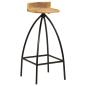 Preview: Barhocker 2 Stk. Massivholz Mango
