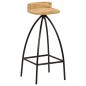 Preview: Barhocker 2 Stk. Massivholz Mango