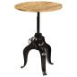 Preview: Bartisch Massivholz Mango 75x(76-110) cm