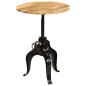 Preview: Bartisch Massivholz Mango 75x(76-110) cm