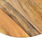Preview: Bartisch Massivholz Mango 75x(76-110) cm