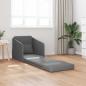Preview: ARDEBO.de - Klappsofa Bett Dunkelgrau 65 x 80 x 83 cm Stoff