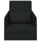 Preview: Klappsofa Bett Schwarz 65 x 80 x 83 cm Stoff
