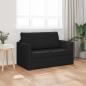 Preview: Klappsofa Bett Schwarz 124 x 71 x 78 cm Stoff