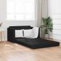 Preview: ARDEBO.de - Klappsofa Bett Schwarz 124 x 71 x 78 cm PVC
