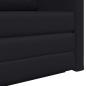 Preview: Klappsofa Bett Schwarz 124 x 71 x 78 cm PVC