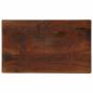 Preview: Tischplatte 50x40x2,5 cm Rechteckig Altholz Massiv