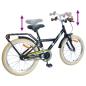 Preview: Kinderfahrrad 20 Zoll für 6-11 Jahre alt Schwarz