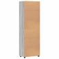 Preview: ARDEBO.de - Highboard mit Tür Graues Sonoma 60 x 35 x 182 cm Holzwerkstoff