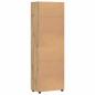 Preview: Highboard mit Tür Artisan-Eiche 60 x 35 x 182 cm Holzwerkstoff