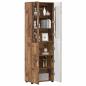 Preview: Highboard mit Regal Altholz 60 x 35 x 182 cm Holzwerkstoff