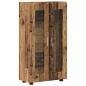 Preview: TV-Schrankset mit Schubladen mit Regal Altholz Holzwerkstoff