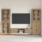 Preview: ARDEBO.de - TV-Schrankset mit Schubladen Artisan-Eiche Holzwerkstoff