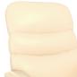 Preview: ARDEBO.de - Massagesessel Creme Kunstleder