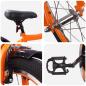 Preview: Kinderfahrrad 20 Zoll für 6-11 Jahre alt Orange